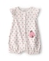 Macaquinho bebê joaninha - off-white | Carter's
