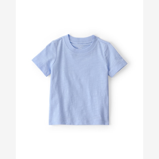 Jardineira bebê listrada com camiseta - multicor | Carter's