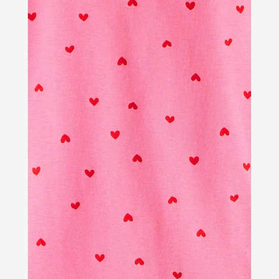 Pijama longo infantil 4 peças corações - multicor | Carter's