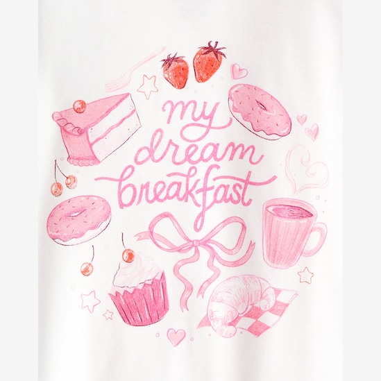 Pijama longo infantil 4 peças breakfast - multicor | Carter's