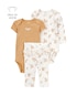 Conjunto longo bebê 3 peças floral - multicor | Carter's
