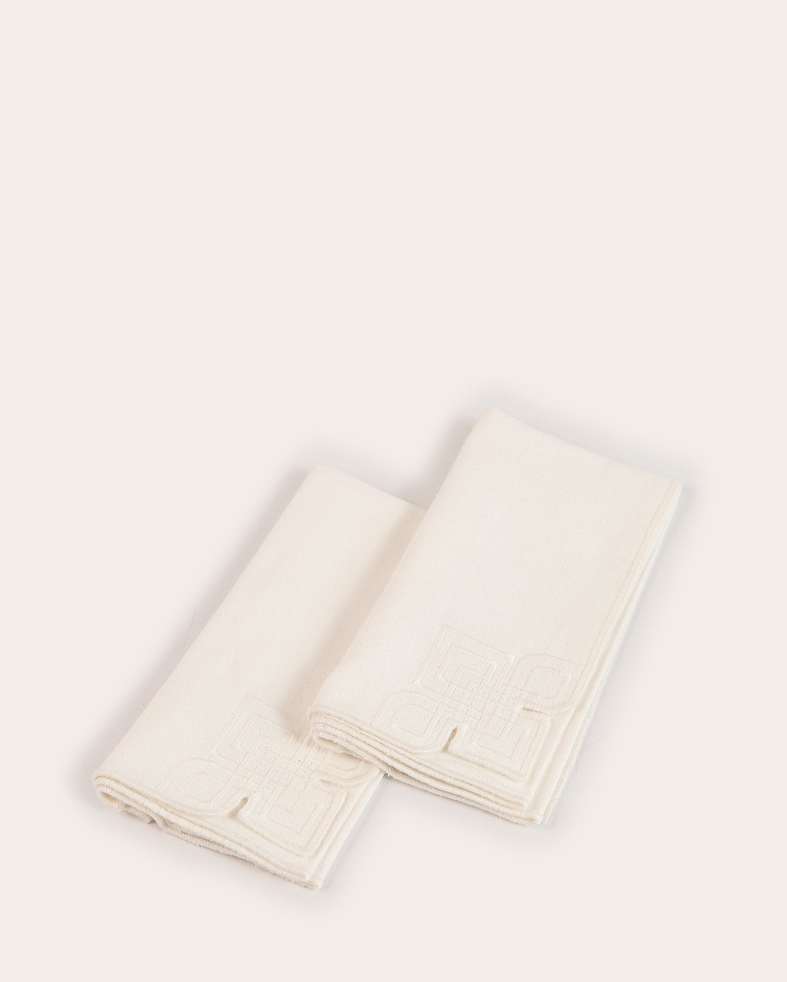 Kit guardanapo 2 peças Francis 40x40cm - Off-White | Casa Riachuelo