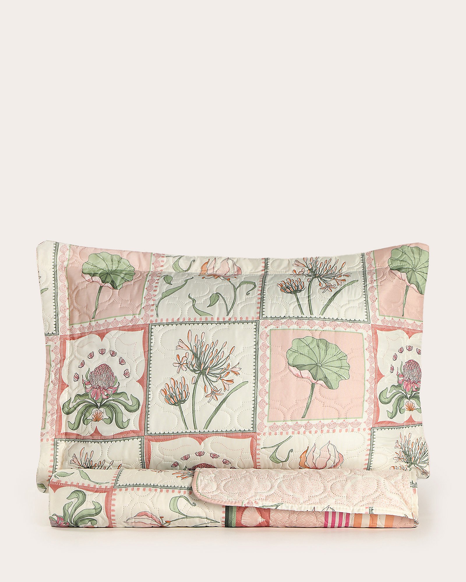 Kit colcha solteiro 2 peças Boutis Camila dupla face - Multicor | Casa Riachuelo