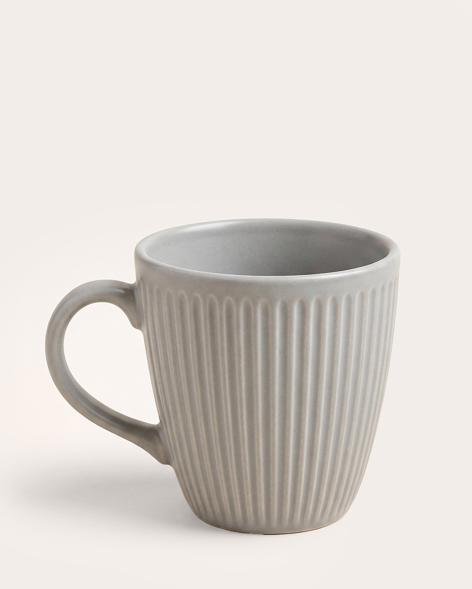 Caneca em cerâmica Fabrício 330ml - Cinza Claro | Casa Riachuelo