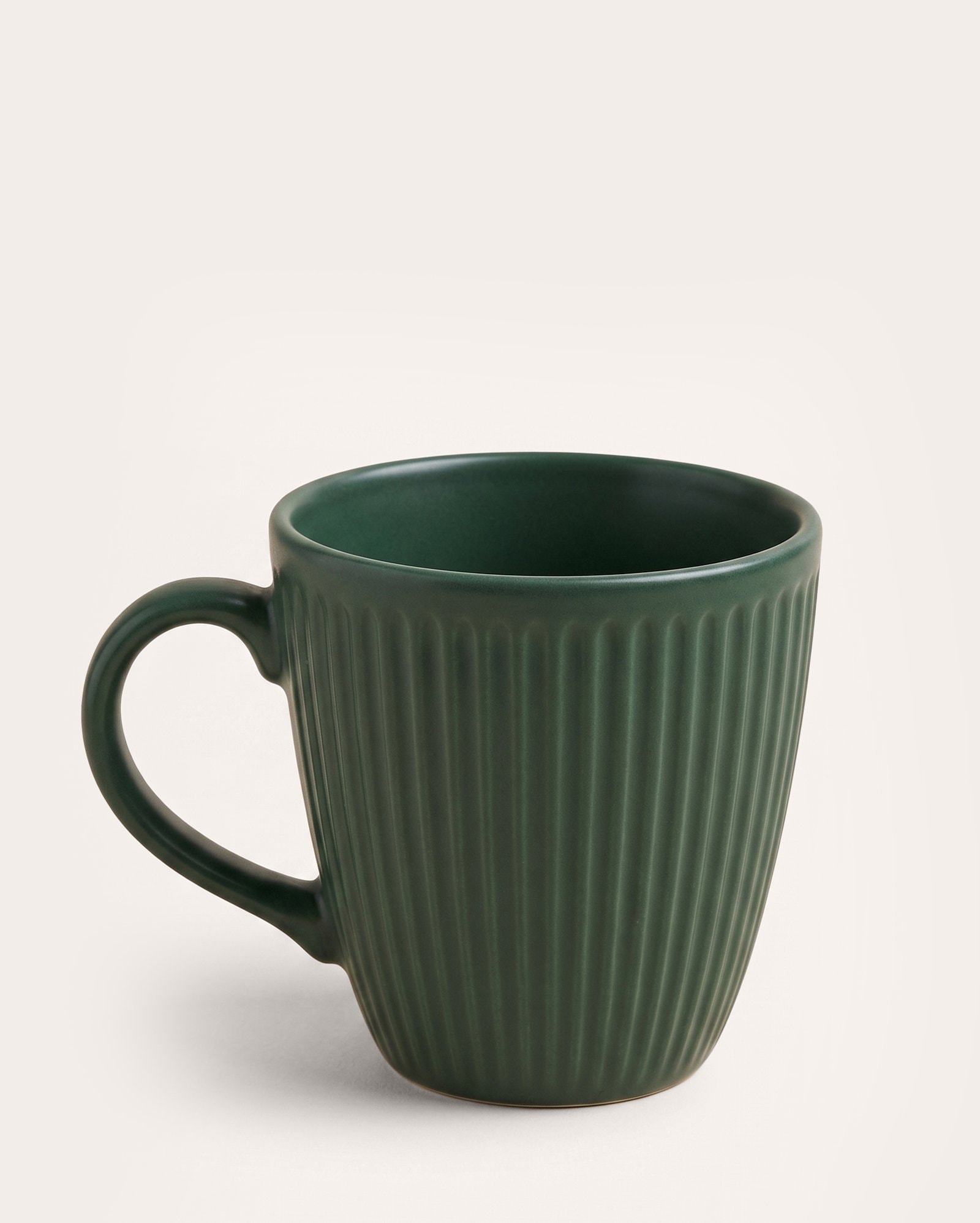 Caneca em cerâmica Isabel 330ml - Verde Escuro | Casa Riachuelo