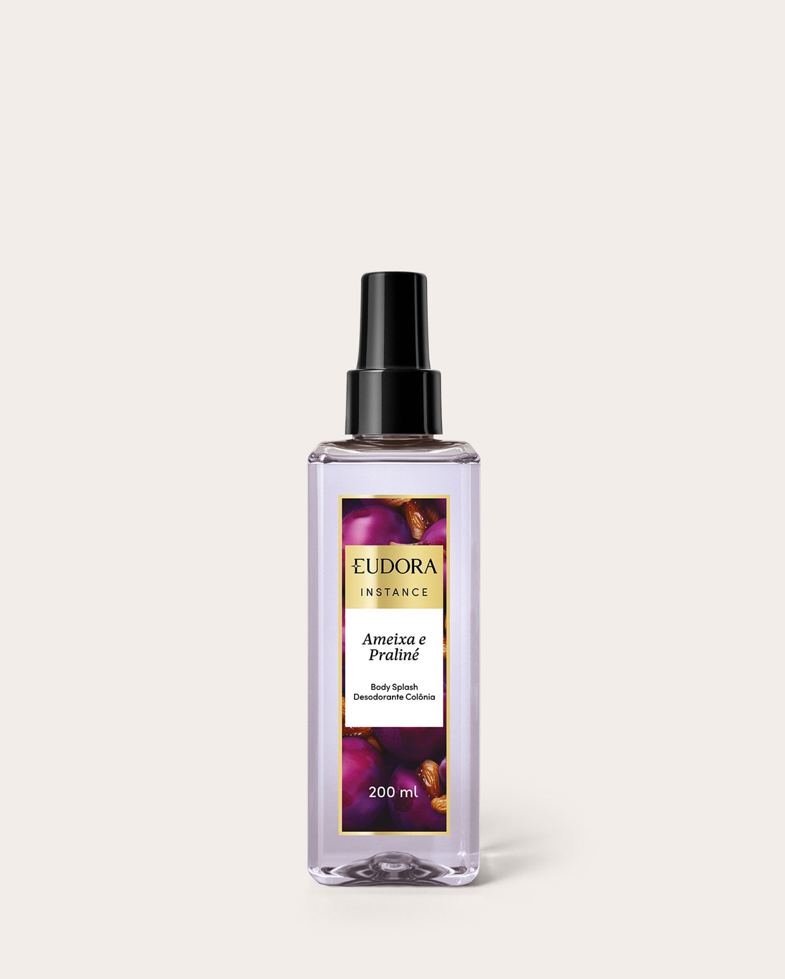 Body spray Instance ameixa e praliné 200ml | Eudora
