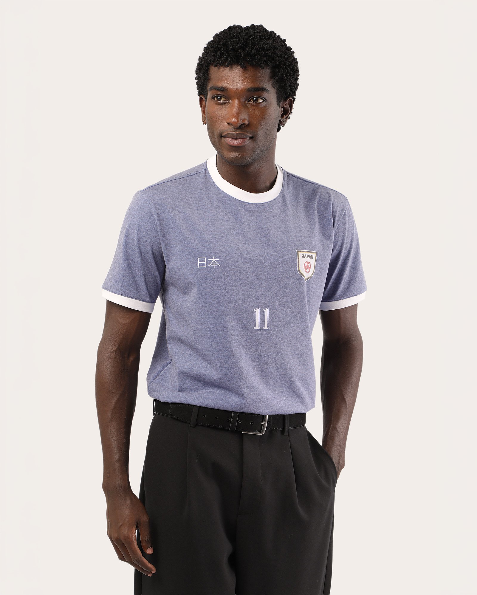 Camiseta masculina Japão 11 - azul