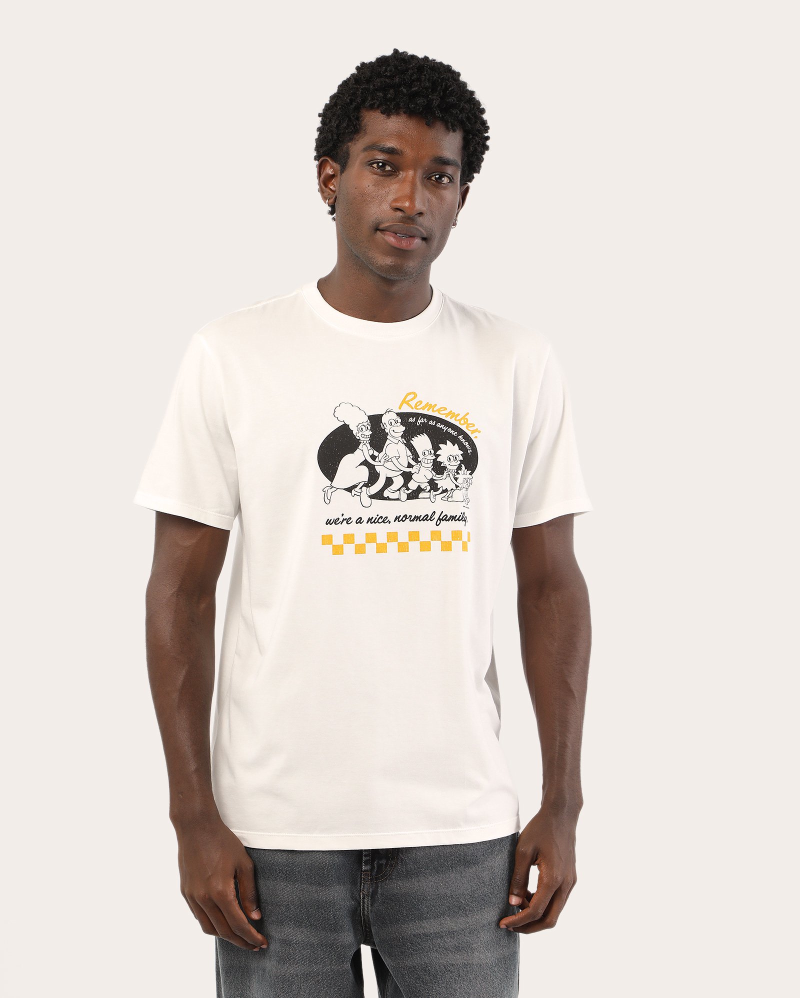 Camiseta masculina The Simpsons regular - branca | FOX