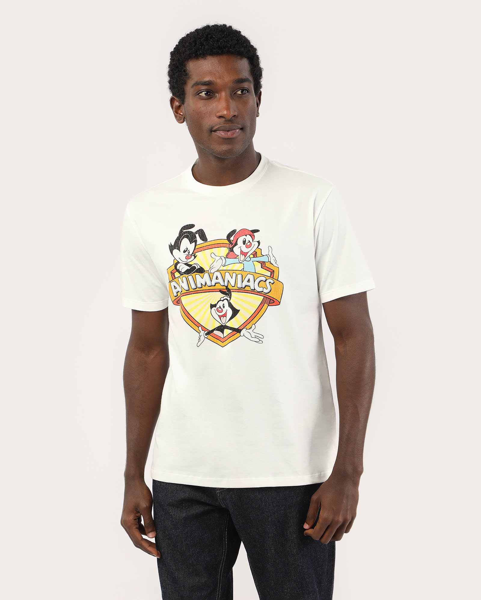 Camiseta masculina Animaniacs - Branca | Warner Bros