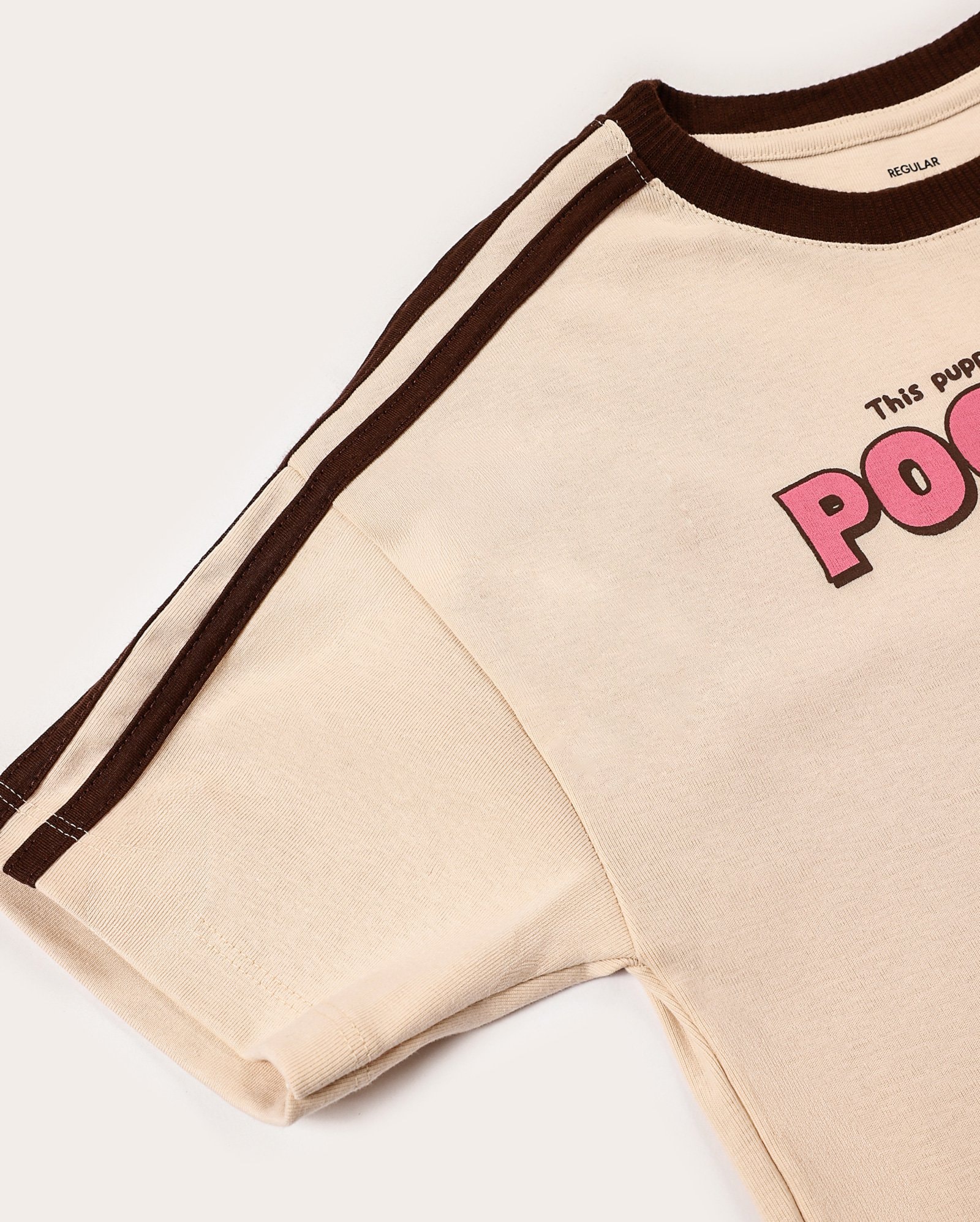 Riachuelo Camiseta Infantil Pochacco Em Algod o 6 14A Bege riachuelo-camiseta-infantil-pochacco-em-algod-o-6-14a-bege