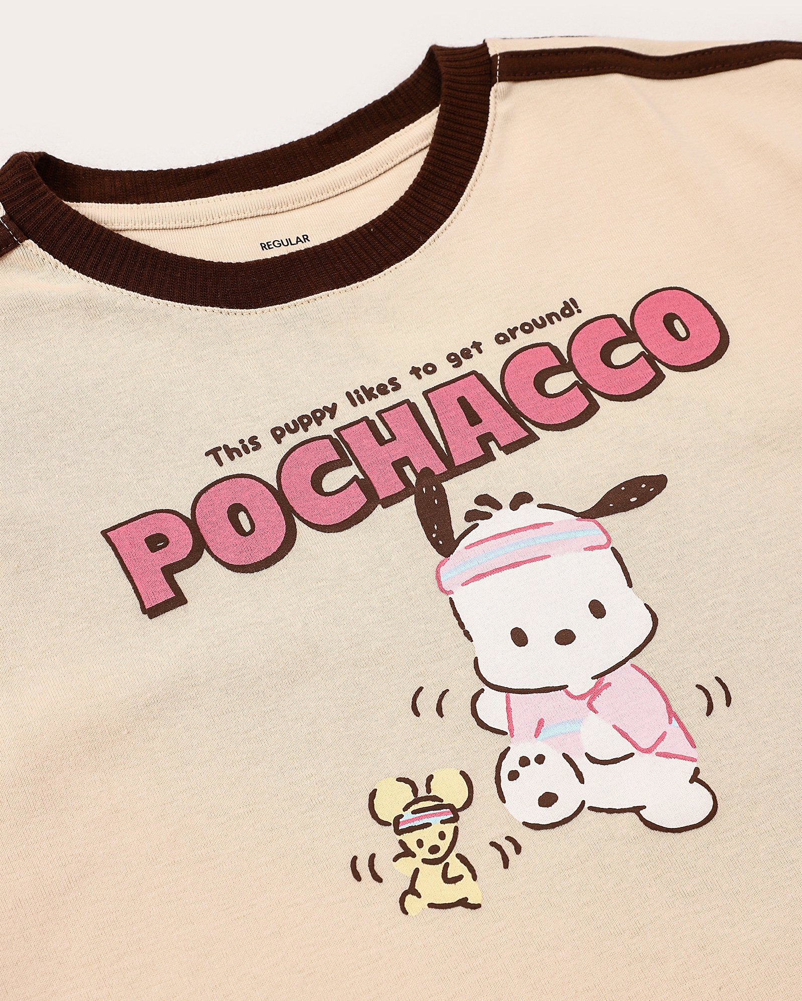 Riachuelo Camiseta Infantil Pochacco Em Algod o 6 14A Bege riachuelo-camiseta-infantil-pochacco-em-algod-o-6-14a-bege