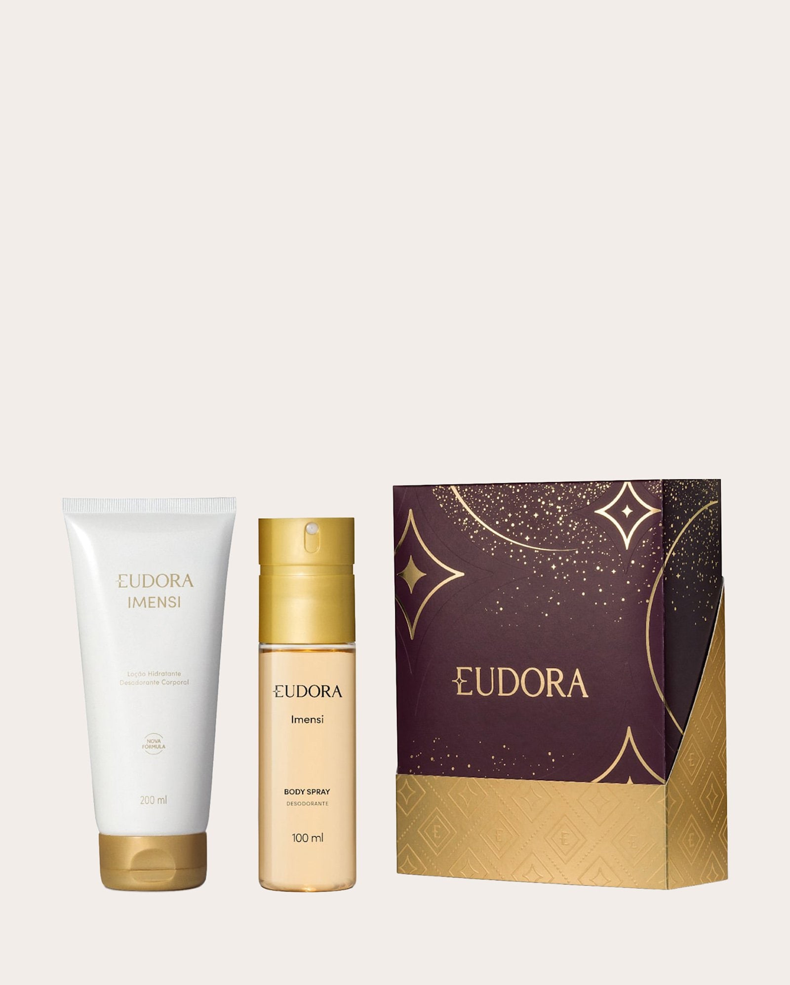 Kit body spray 100ml + loção corporal Imensi 200ml | Eudora