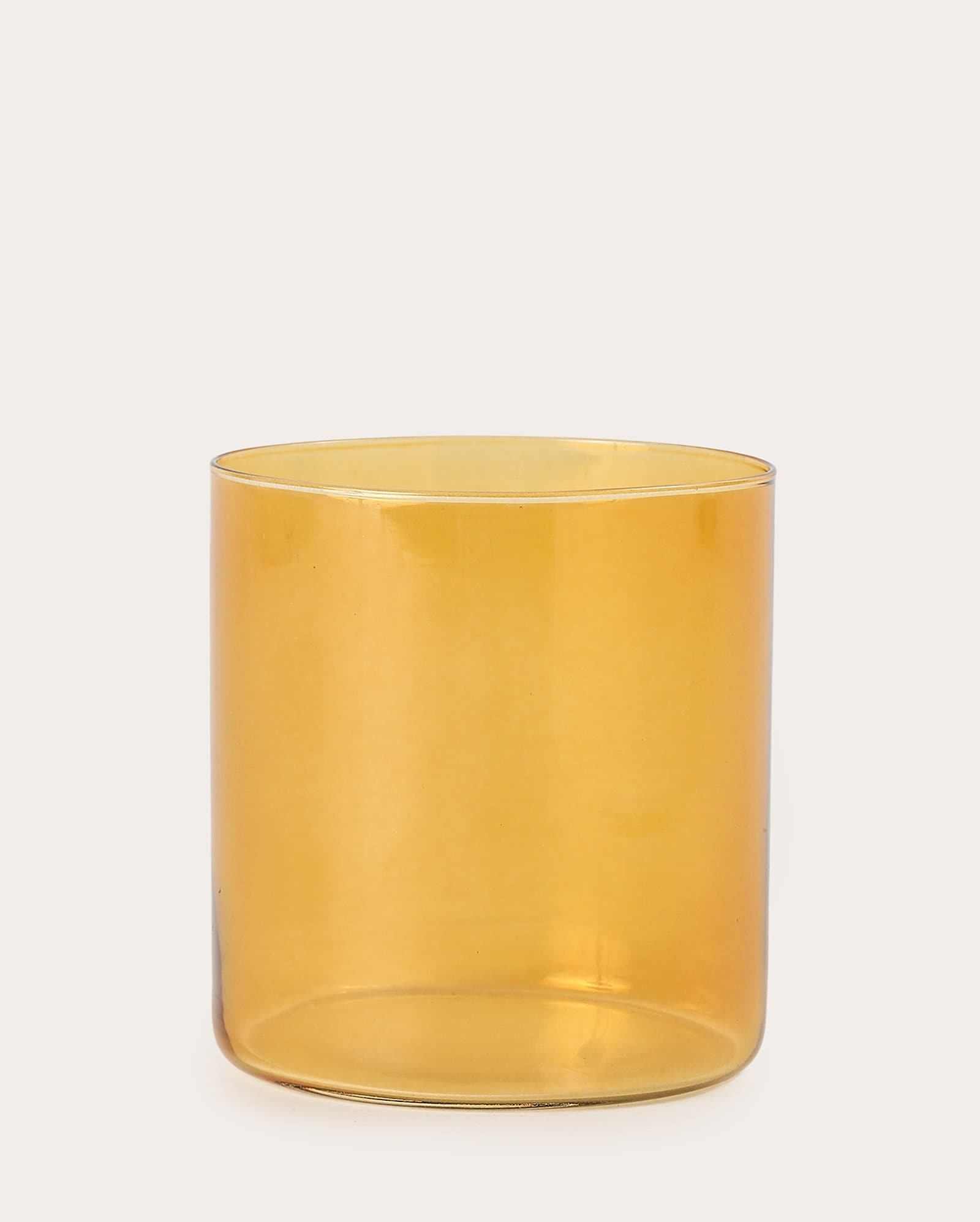 Copo baixo de vidro Classic 265ml - amarelo | Casa Riachuelo