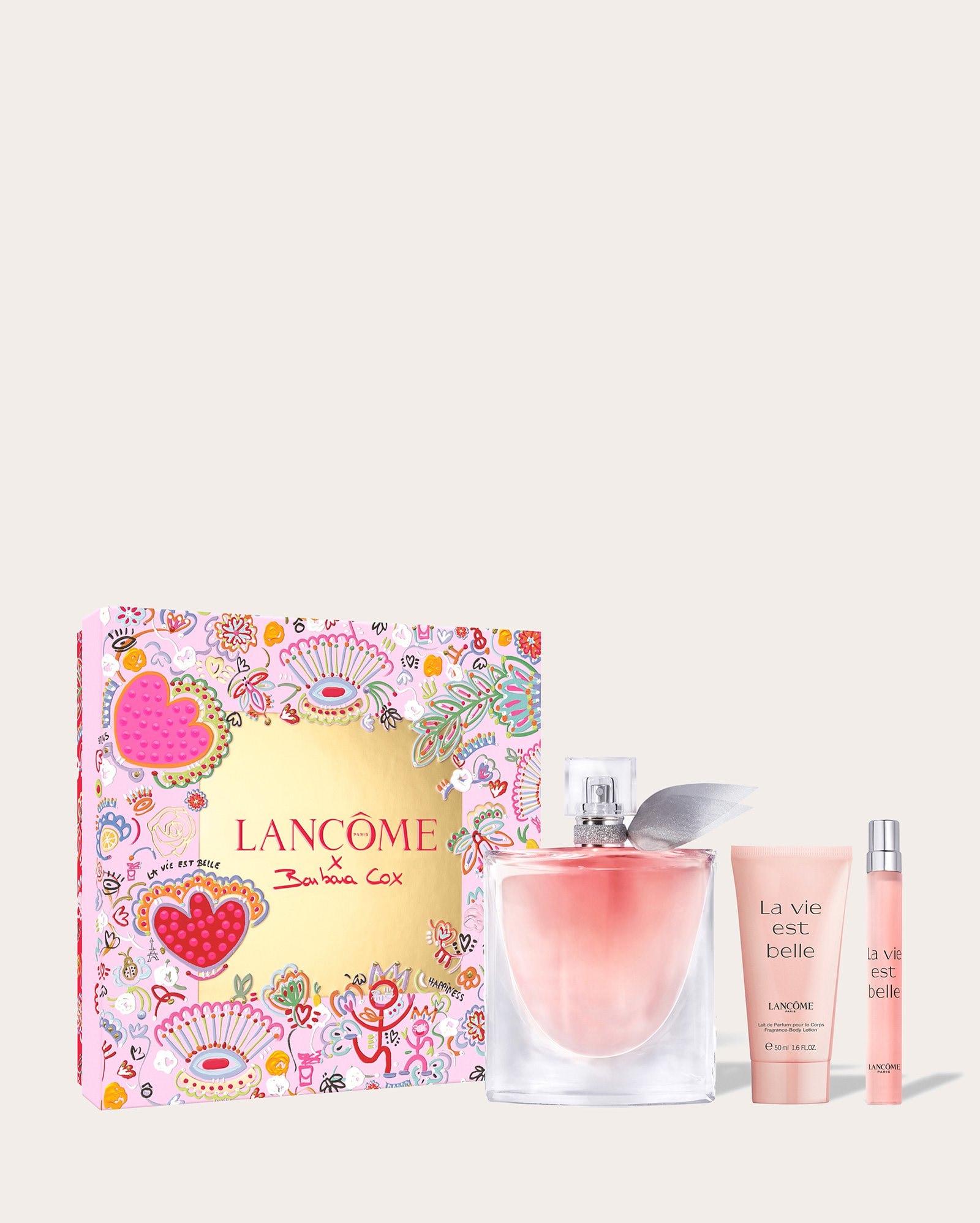 Kit perfume feminino La Vie Est Belle EDP 100ml + perfume 10ml + loção corporal 50ml | Lancôme