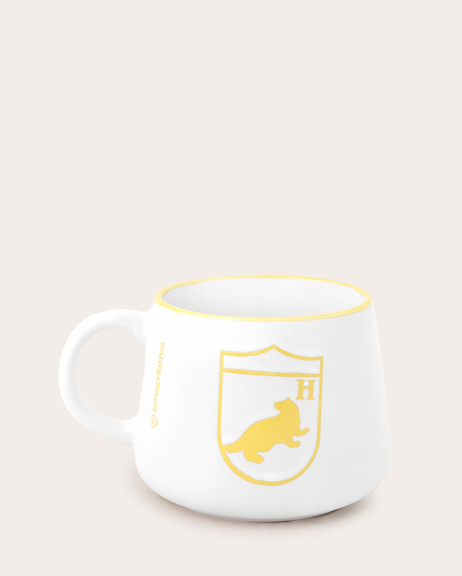 Caneca de cerâmica Lufa-Lufa 500ml - branca | FANLAB