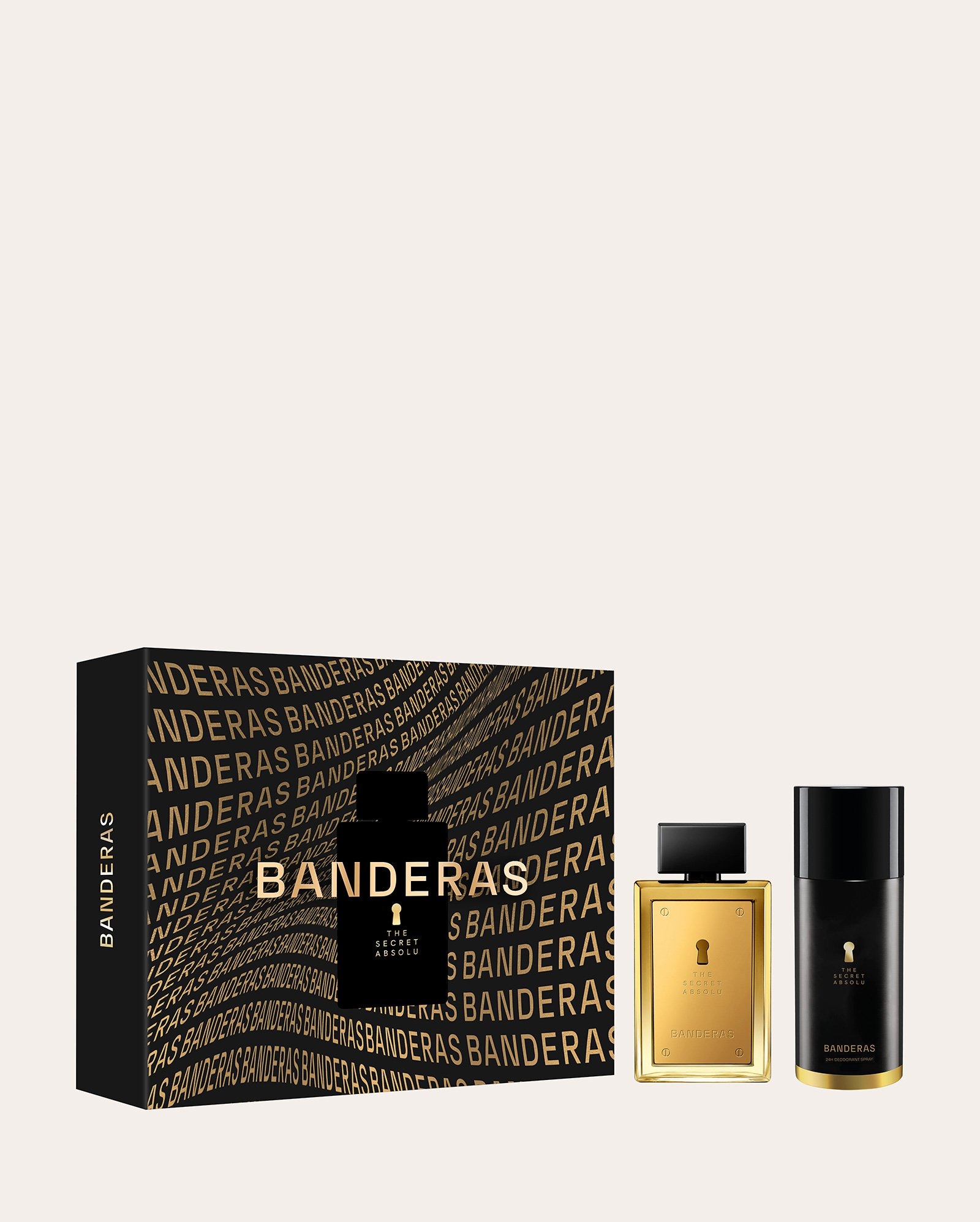 Kit perfume masculino The Secret Absolu EDP 100ml + desodorante Spray 150ml | Banderas