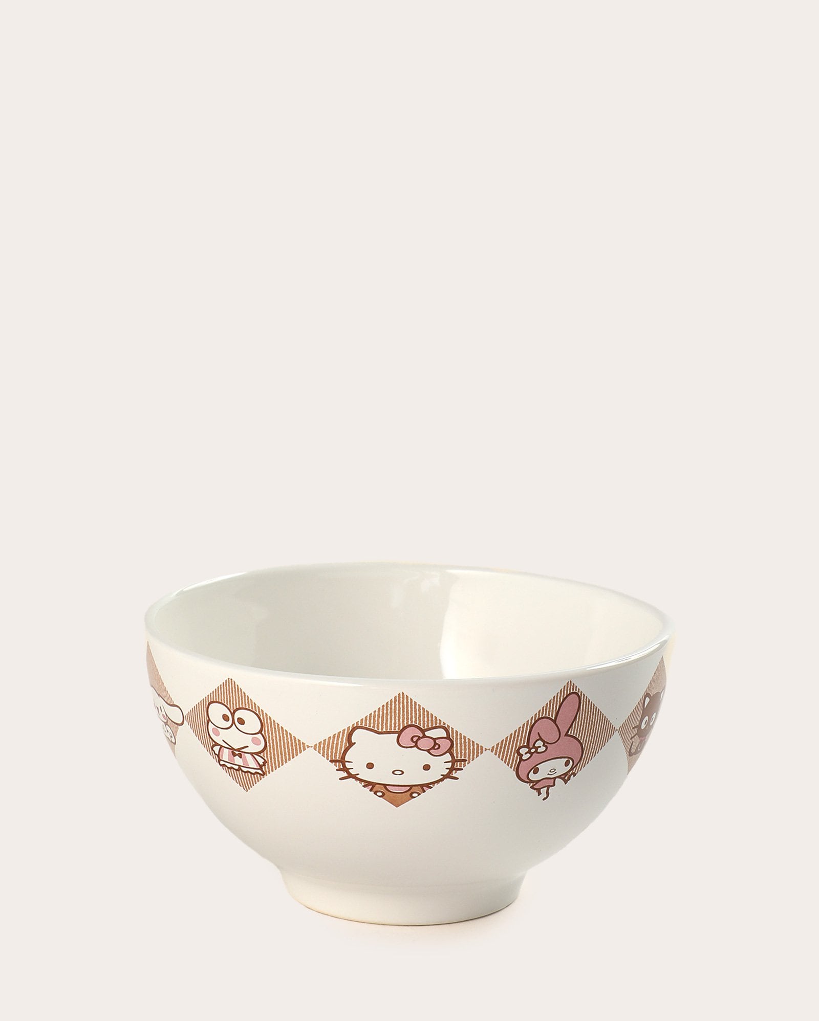 Bowl de cerâmica Hello Kitty 450ml - Off-White | Casa Riachuelo