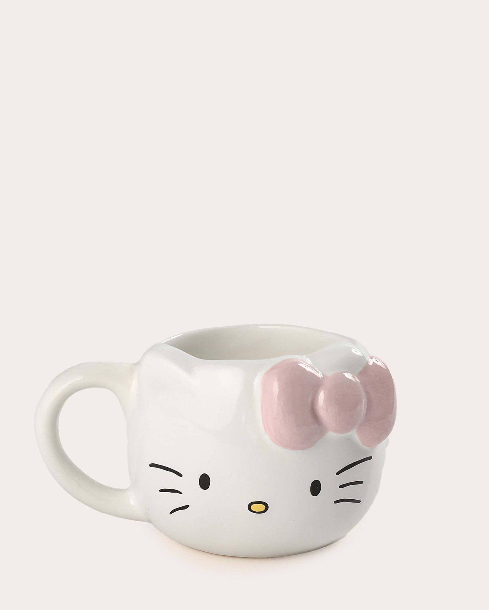 Caneca de cerâmica Hello Kitty 480ml - Branca | Casa Riachuelo