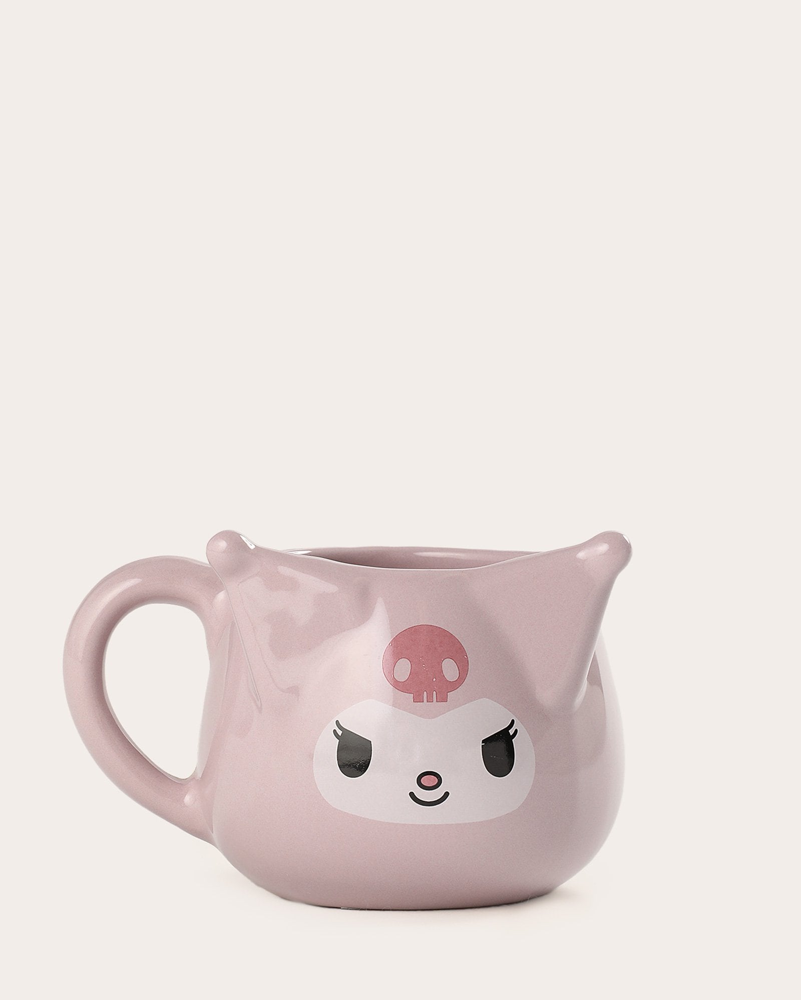Caneca de cerâmica Kuromi 419ml - Rosa | Casa Riachuelo