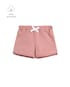Short bebê de moletom com amarração - rosa | Carter's