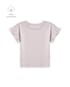 Camiseta infantil florzinhas - lilás | Carter's