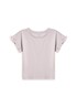 Camiseta infantil florzinhas - lilás | Carter's
