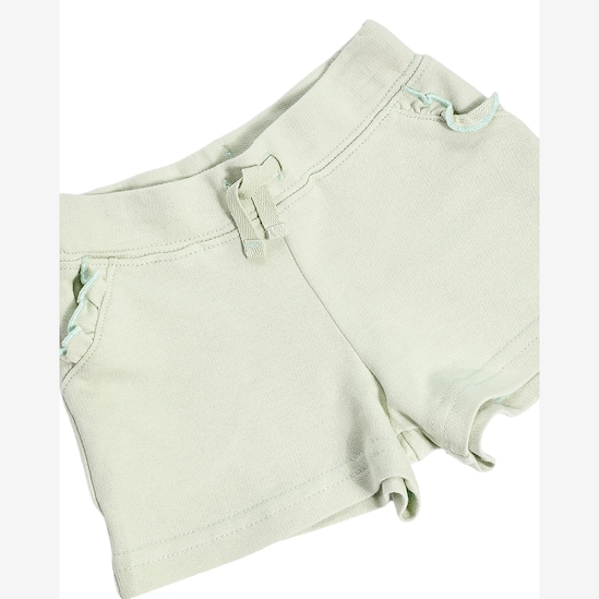 Short infantil com babados - verde | Carter's