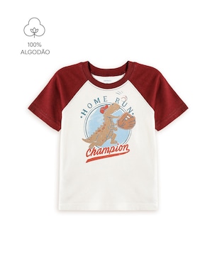 Camiseta infantil dinossauro | Carter's