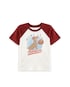 Camiseta infantil dinossauro - branca | Carter's