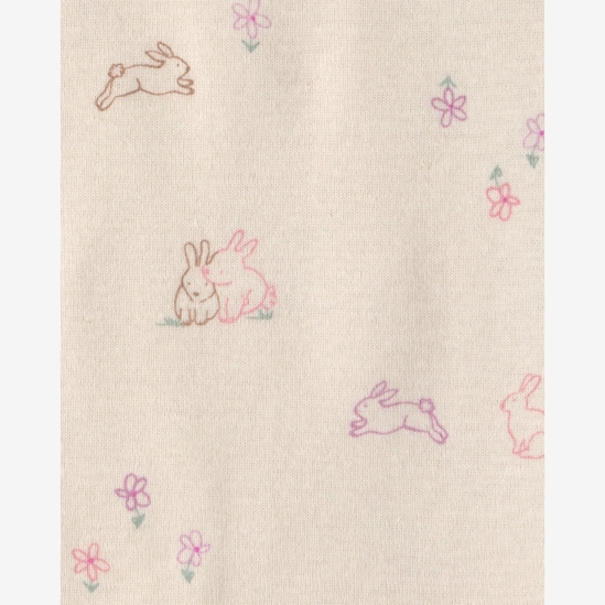Kit body bebê 5 peças floral e texturizado - multicor | Carter's