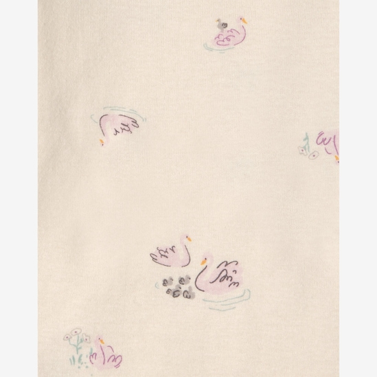 Kit body bebê 4 peças cisne e floral - multicor | Carter's