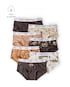 Kit cueca infantil 7 peças slip triceratops - multicor | Carter's