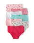 Kit calcinha infantil 7 peças estampadas - multicor | Carter's