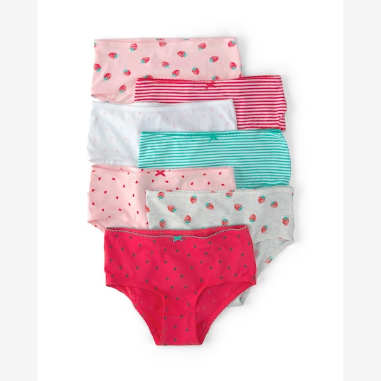 Kit calcinha infantil 7 peças estampadas - multicor | Carter's