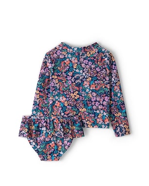 Conjunto de praia infantil estampa floral - multicor | Carter's