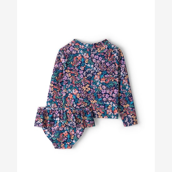 Conjunto de praia infantil estampa floral - multicor | Carter's