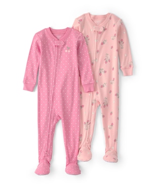 Kit macacão pijama bebê 2 peças frutinhas - multicor | Carter's