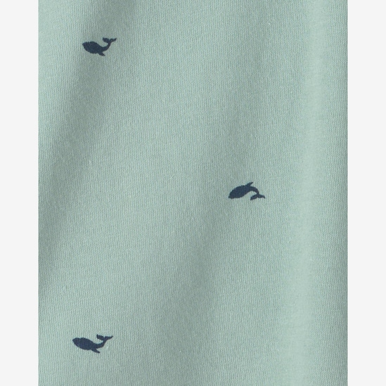 Polo infantil regular baleias - verde | OshKosh
