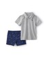 Conjunto curto infantil 2 peças dinossauro - multicor | Carter's