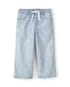 Calça jeans infantil wide leg floral - denim claro | OshKosh