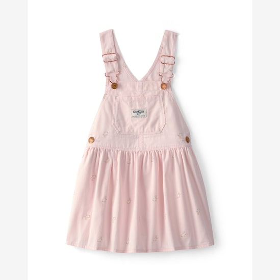 Salopete sarja infantil estampa coelho - rosa | Oshkosh