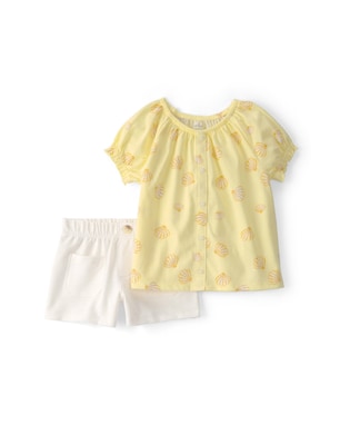 Conjunto infantil 2 peças conchinhas - multicor | Carter's