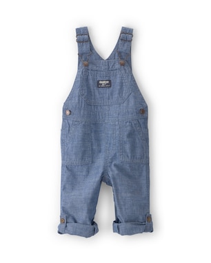 Jardineira jeans bebê comfy - denim | OshKosh