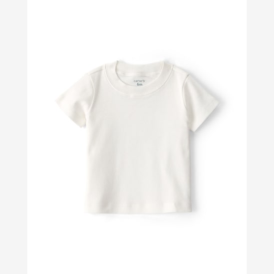 Jardineira bebê listrada com camiseta - multicor | Carter's