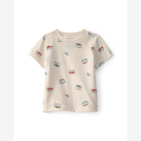 Jardineira jeans bebê com camiseta - multicor | Carter's