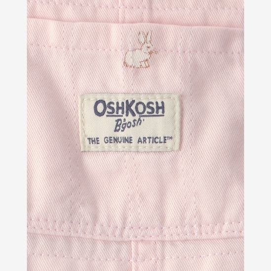 Salopete de sarja bebê coelhinhos - rosa | OshKosh