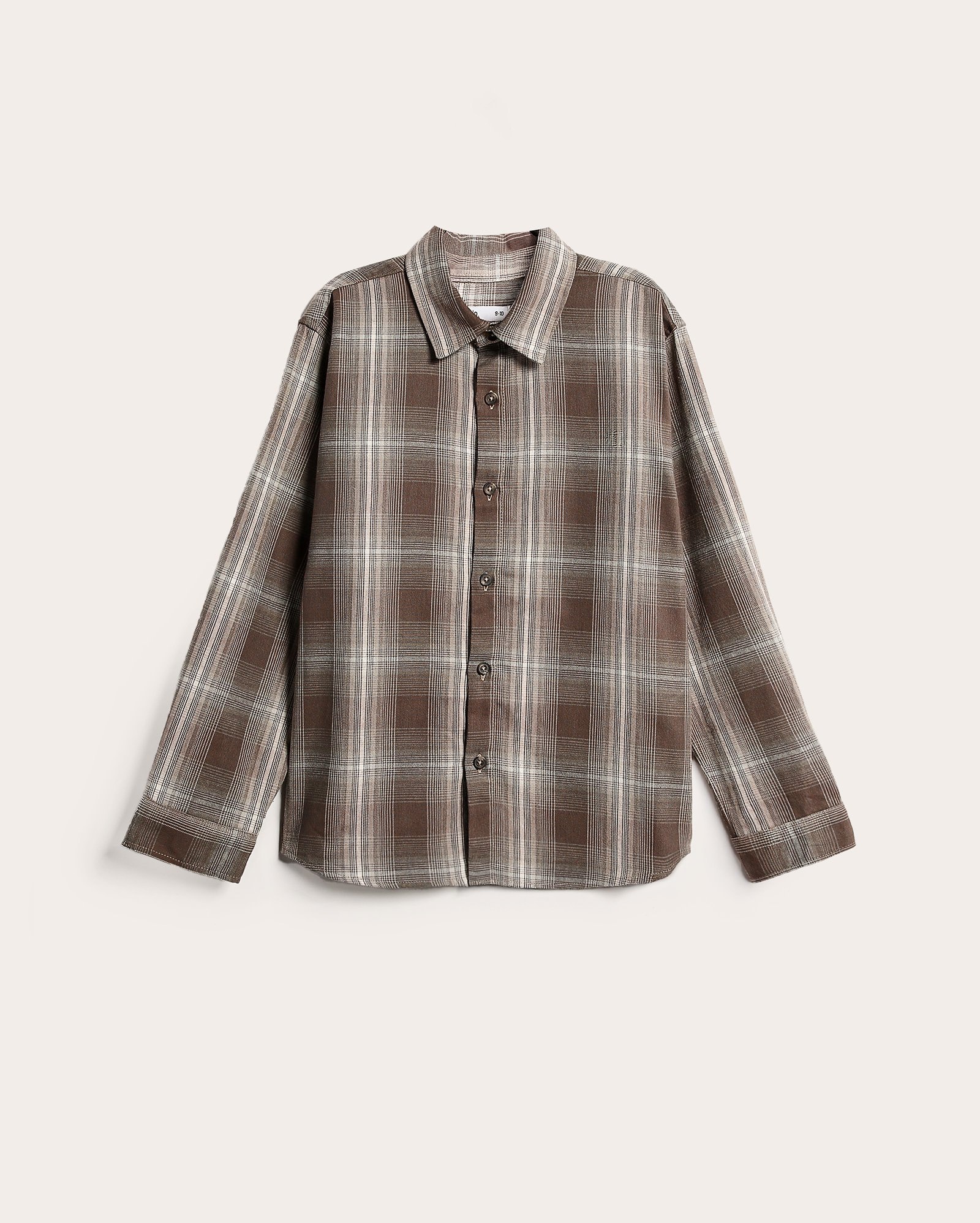 Camisa infantil regular xadrez 6-14A - multicor