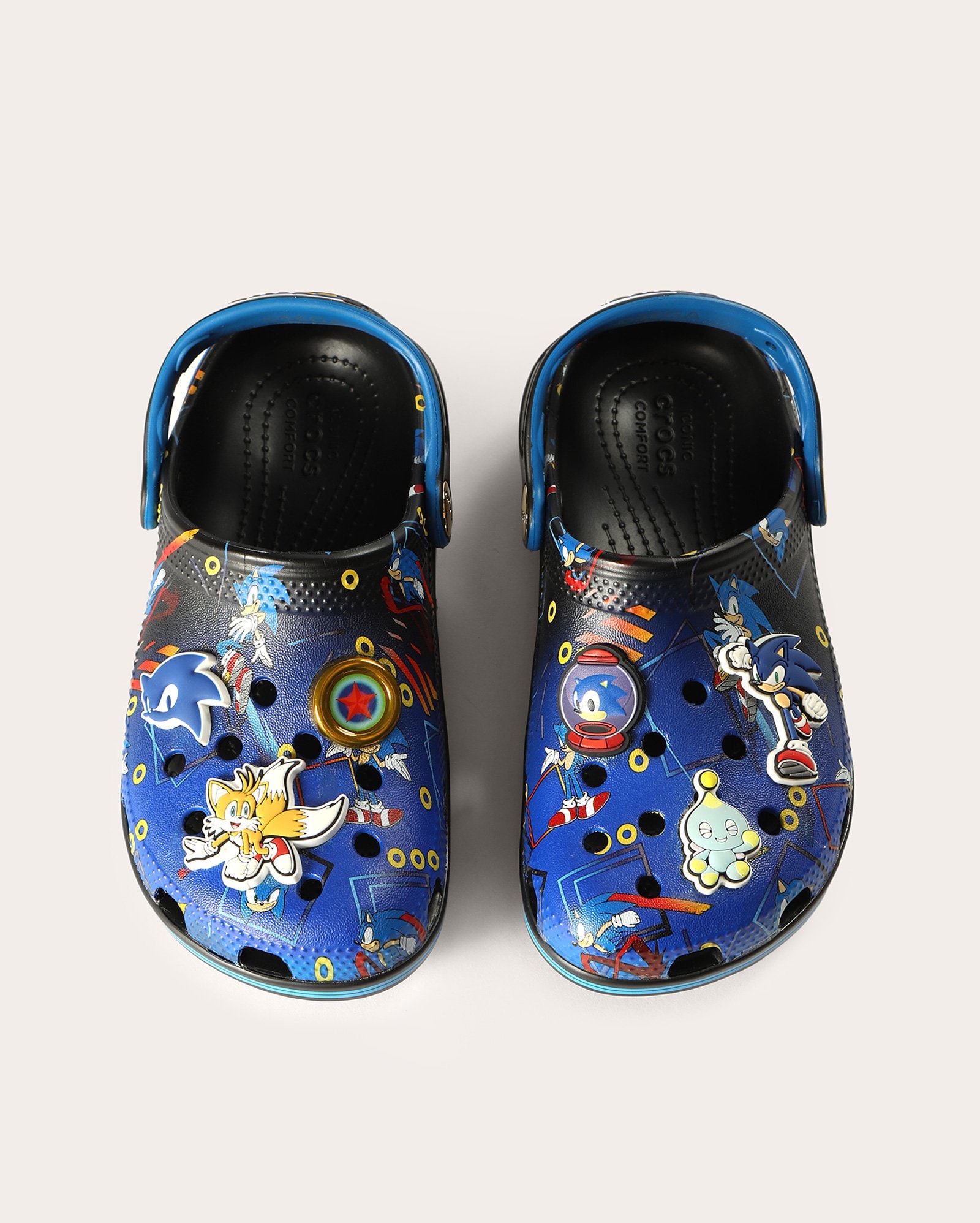 Sandália infantil clog Sonic - azul | Crocs