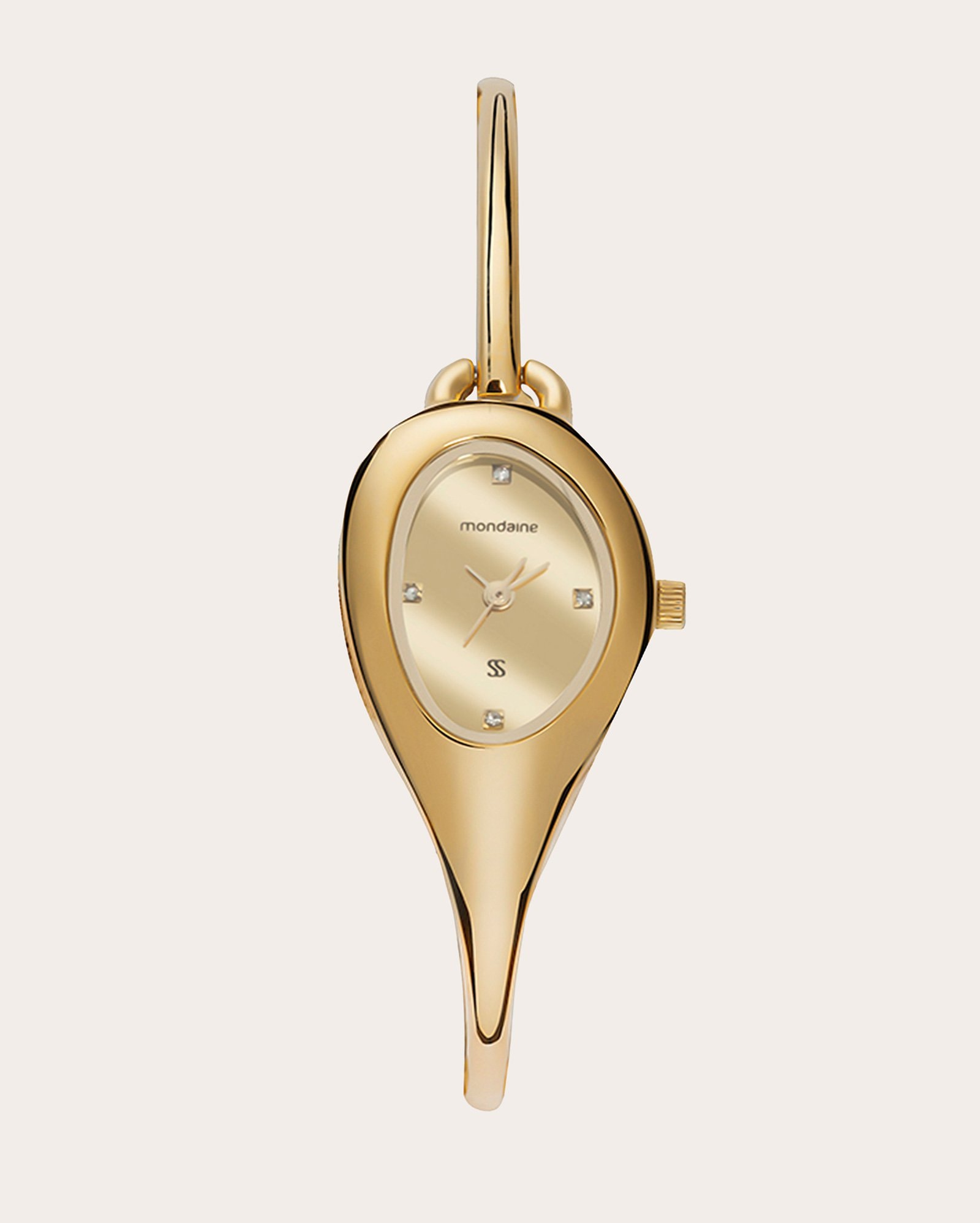 Relógio analógico femininio 33050LPMVDM1 - dourado | Mondaine