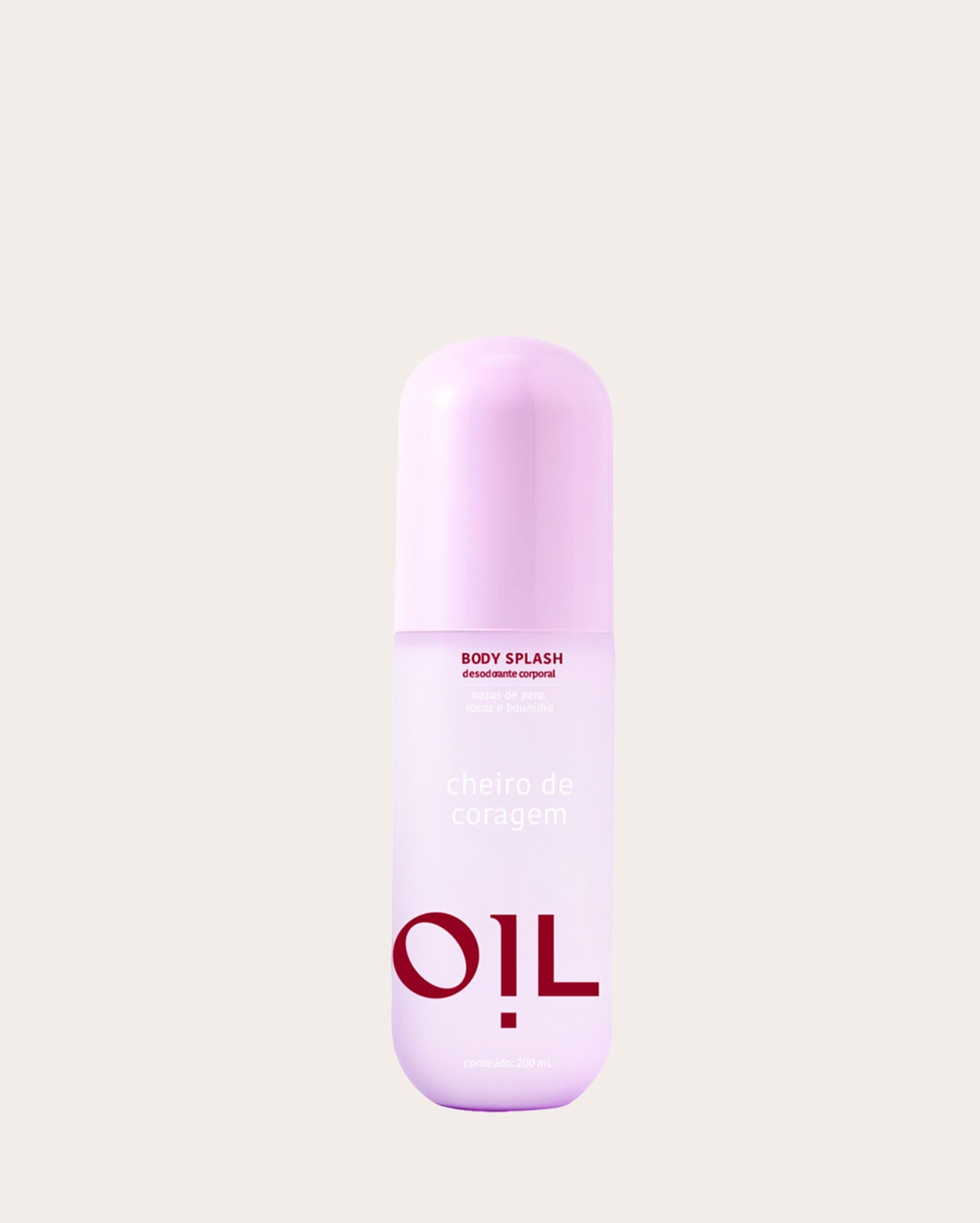 Body splash feminino Cheiro de Coragem 200ml | Spoiler